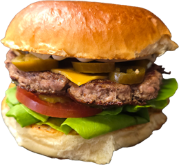 DUŻY:  BURGER CALIFORNIA