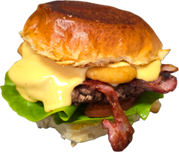 DUŻY: SPICY BBQ CHEESEBURGER 
