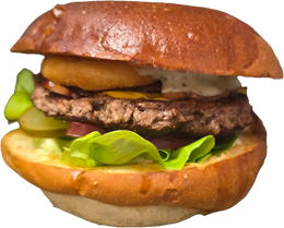 DUŻY: RANCH  BURGER