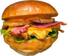 DUŻY: BURGER HAWAII 